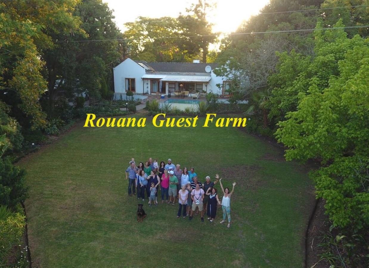 Rouana Guest Farm Hotell Stellenbosch Exteriör bild